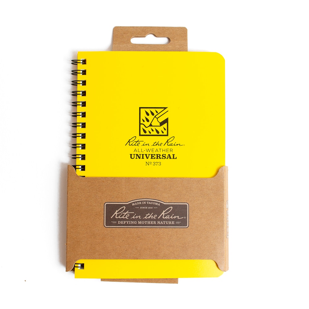 Rite in the Rain, Yellow, Spiral, Art & School, Side-spiral, 964